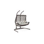 Capri Swing Cunda İkili Rattan Salıncak