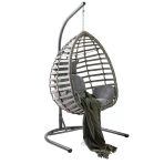 Capri Swing Gumbet Tekli Rattan Bahce Salincagi | Balkon Salincagi