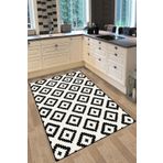 CAPRİCE HALI Kareli 80x150 Mutfak Halısı