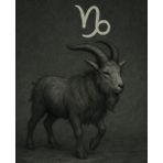 CAPRICORN Composition Notebook – The Resilient Achiever | 7.5 x 9.25” | 111 Lined Pages | Matte Finish