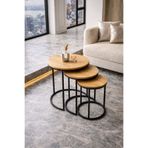 CAPRİDOS MOBİLYA Ecol Zigon Sehpa - Antik Çam