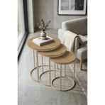 CAPRİDOS MOBİLYA MAİSON Zigon Sehpa 'CAPPUCCİNO RİVOLİ'