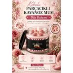 caps Düş Bahçesi Kokulu & Parçacıklı Cam Kavanoz Mum – Şık Görünüm, Güçlü Koku Yayılımı