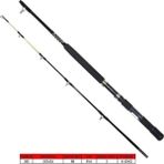Captain 1434 Morfose Boat 2 Parça Tekne Kamışı 15LBS Atar - Standart - 185 CM - Siyah