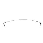Captain 2916 Hazır Çelik Tel 9 Kat Carbon 10 Adet 32Cm Siyah