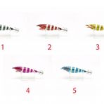 Captain 3020 7 cm 4 Zebra Glow Kalamar Zokası