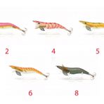 Captain 3025 Different Squid Size 3.5 2 12 cm Kalamar Zokası