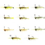 Captain 3049 Magic Shrimp 3D Silikon Karides 76MM 55GR Suni Yem - 2