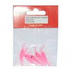 Captain 3050 Silikon Karides 4cm Suni Yem 5'li Paket 004
