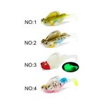 Captain 3069 Jumping Soft 7.5Cm 14Gr Gizli Igneli Levrek Silikonu Suni Yem