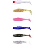 Captain 3070 Healer Soft 6gr 85CM Levrek Silikonu 6lı Mix Set Suni Yem - Standart