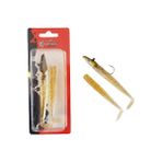 Captain 3071 5 Ultimate Sardine 12 cm Levrek Silikonu 2'li Suni Yem