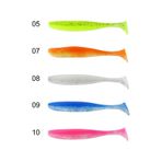 Captain 3075 Shad Tail Soft 10cm Levrek Silikonu 5li Paket Suni Yem 07