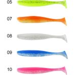 Captain 3075 Shad Tail Soft 10CM Levrek Silikonu 5li Paket Suni Yem - 9