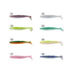 Captain 3516 Pukka Shad 9cm 7gr Levrek Silikonu 5'li Paket Suni Yem 07