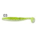 Captain 3516 Pukka Shad 9cm 7gr Levrek Silikonu 5'li Paket Suni Yem