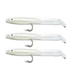 Captain 3526 E01 Yellow 3'lü Paket Eel Fish 5 cm Silikon Zargana Suni Yem
