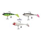 Captain 3543 10 cm Crazy Zender UV Paint Silikon Sahte Balık