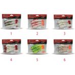 Captain 3567 Cracker Soft 10cm Levrek Turna Silikonu 3lü Set Suni Balık - 5
