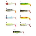 Captain 3569 Style Soft 10Cm Levrek Silikonu 5'Li Paket Suni Yem 3