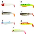 Captain 3569 Style Soft 8cm Levrek Silikonu 5li Paket Suni Yem 9