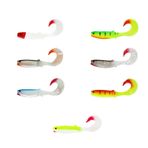 Captain 3571 Taifun Soft 10Cm Levrek Silikonu 5Li Paket Suni Yem 1
