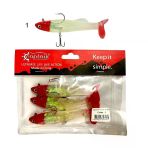 Captain 3575 Perfecto Soft 10Cm 20Gr Turna Silikonu 3'Lü Set Suni Yem Color: 1