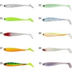 Captain 3587 Dagi Duck Shad 9cm 7gr Levrek Silikonu 5li Paket Sun - 10