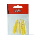 Captain 3593 024 Octopus Pride 5 cm Ahtapot Sübye 5'li Paket Suni Yem