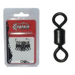Captain 5006 Mat-Black No:4/0 6'lı Rulmanlı fırdündü
