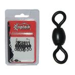 Captain 5008 Mat-Black No:2/0 10'lu Rulmanlı fırdündü
