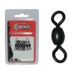 Captain 5008 Mat-Black No:3/0 6'lı Rulmanlı fırdündü