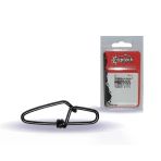 Captain 5017 Sahte Yem Klipsi Snap Strong Black Nikel 10'Lu Paket