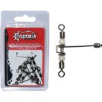 Captain 5126 Black-Nickel No:2x3 5'li Üçlü FIrdöndü