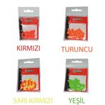 Captain 7665 20’li Paket Renkli Boncuk Yuvarlak 75 mm Plastik Boncuk