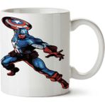 Captain America Masvel Capcom Baskılı Kupa