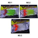 Captain Baohua 3557 Viper 8.5cm 5.5gr Sert Silikon Yem 4'lü Paket - No:1