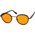Captain Brooks Elif Optik CBO3036 C2 Oval Unisex Güneş Gözlüğü UV400 Korumalı - Turuncu