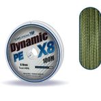 Captain Dynamic Soft Pe 8 Örgü İp 100 mt Yeşil 0.18 mm Misina