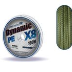 Captain Dynamic Soft Pe 8 Örgü İp Misina 100 mt Yeşil 0.50 mm Misina