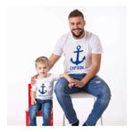 Captain First Mate Baba oğul Giyim (TEKLİ ÜRÜNDÜR KOMBİN YAPMAK İÇİN 2 ADET SEPETE EKLEYİNİZ)
