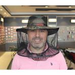 Captain Fisherman Style Foter Dy-01 Arı Sivrisinek Haşere Koruyucu Tüllü Şapka Tek Beden Erkek - Haki - Kamuflaj