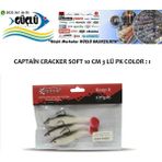 Captain Levrek Turna Silikonu Captaın Cracker Soft 10 cm 3 Lü Pk Renk : 1
