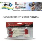 Captain Levrek Turna Silikonu Captaın Cracker Soft 12 cm 3’lü Pk Renk : 4