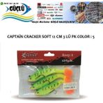 Captain Levrek Turna Silikonu Captaın Cracker Soft 12 cm 3’lü Pk Renk : 5