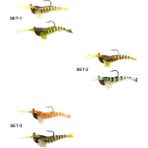 Captain Magic Shrimp 2li Set 3D Silikon Karides 50MM 3.7gr Suni Yem - Set-1