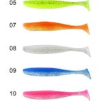 Captain Shad Tail Soft 10CM 4.7gr Levrek Silikonu 5li Paket Suni Silikon Yem - No:9