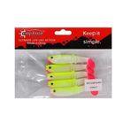 Captaın Style Soft Levrek Turna Silikonu 8 Cm 5Li Pk Renk :7