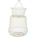 Captain Tel Livar Balık Sepeti 12Mm Göz Standart 30X38 Cm