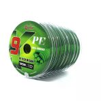 Captain X9 Megane Tech Pe 9 Örgü Spin Ipi 125MT Dark Green - 0,20mm.